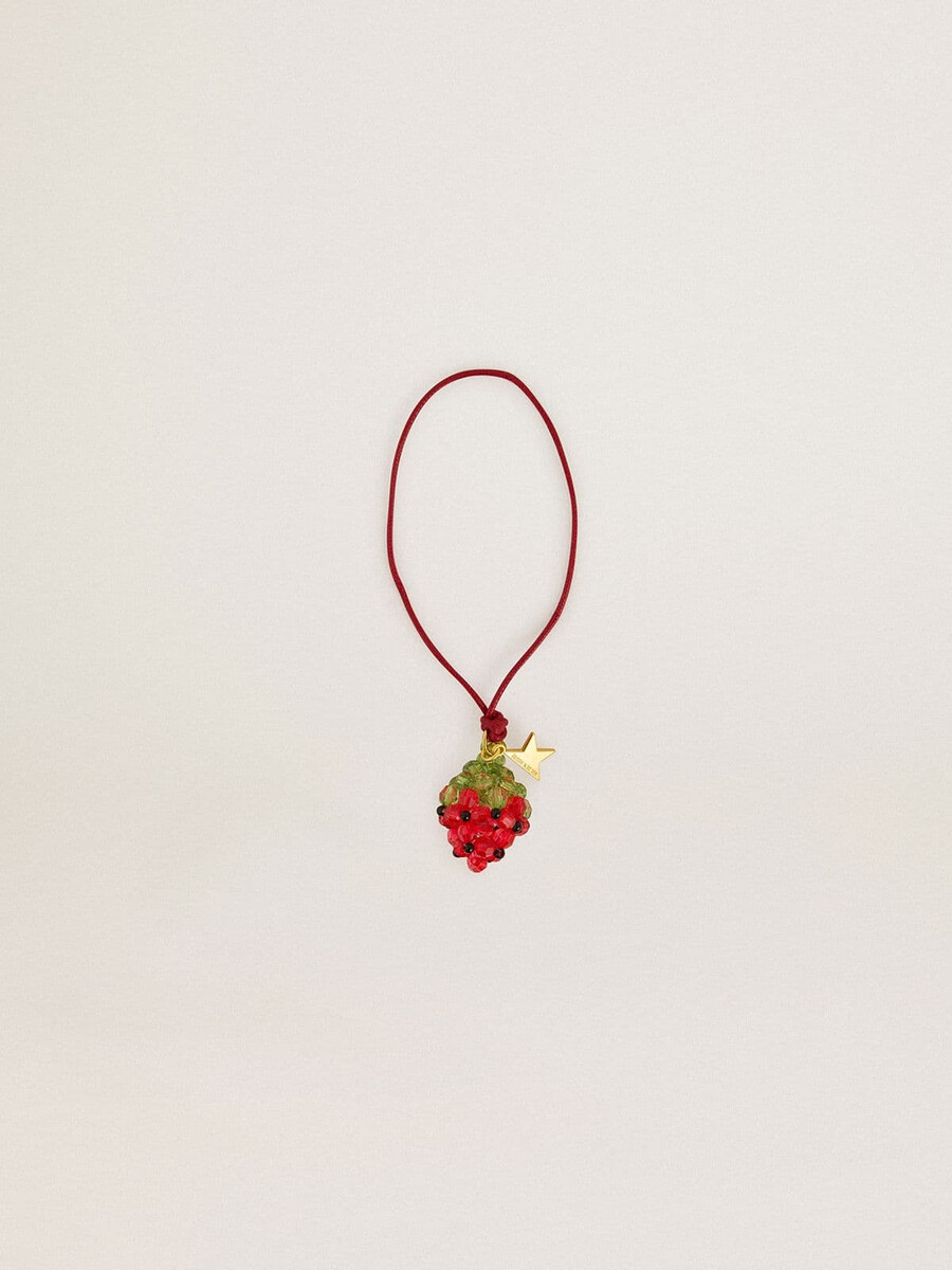 rode aardbeihanger met gouden ster