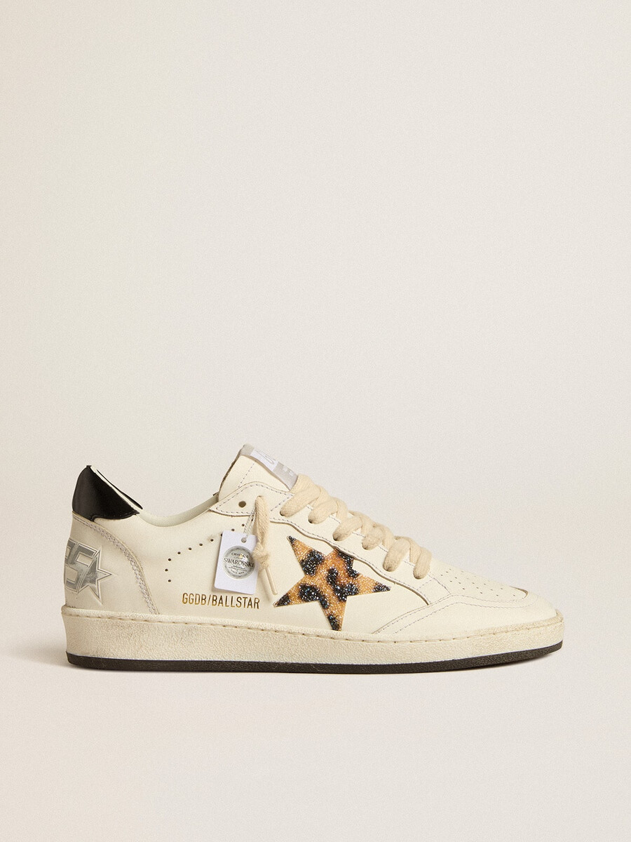 sneakerbalster voor dames met swarovski-kristallen