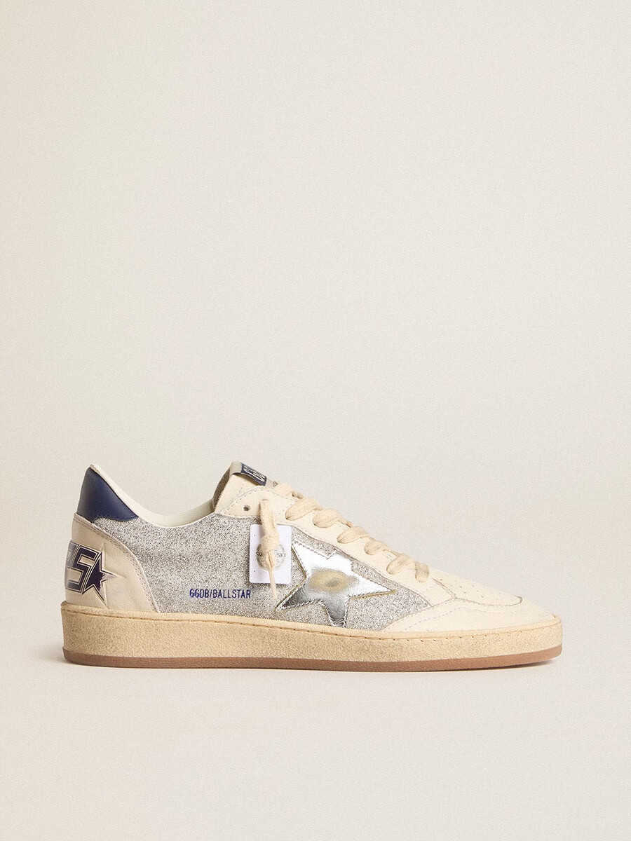 dames ball star ltd met swarovski-kristallen en leer en een goudkleurige ster.