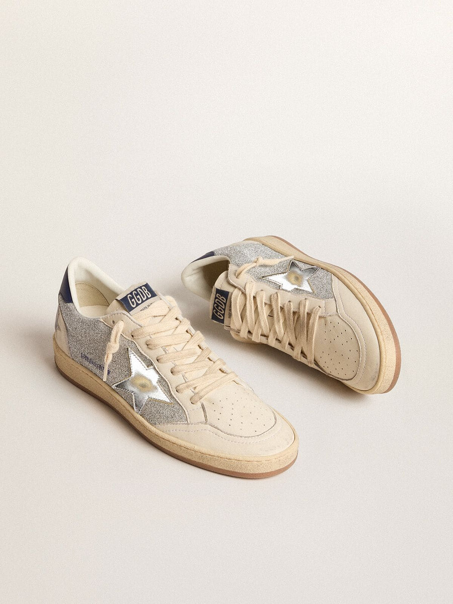 dames ball star ltd met swarovski-kristallen en leer en een goudkleurige ster.