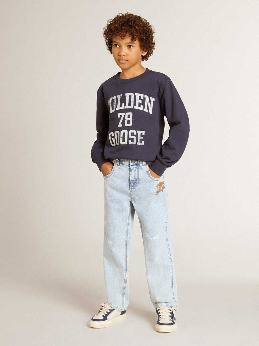 lichte denim jeans voor jongens