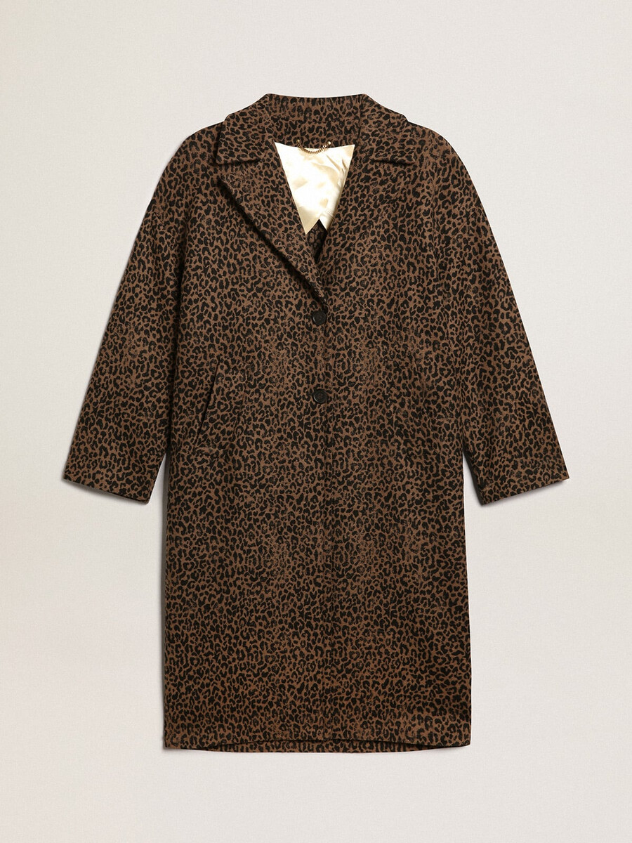 dames wollen cocoonjas golden goose