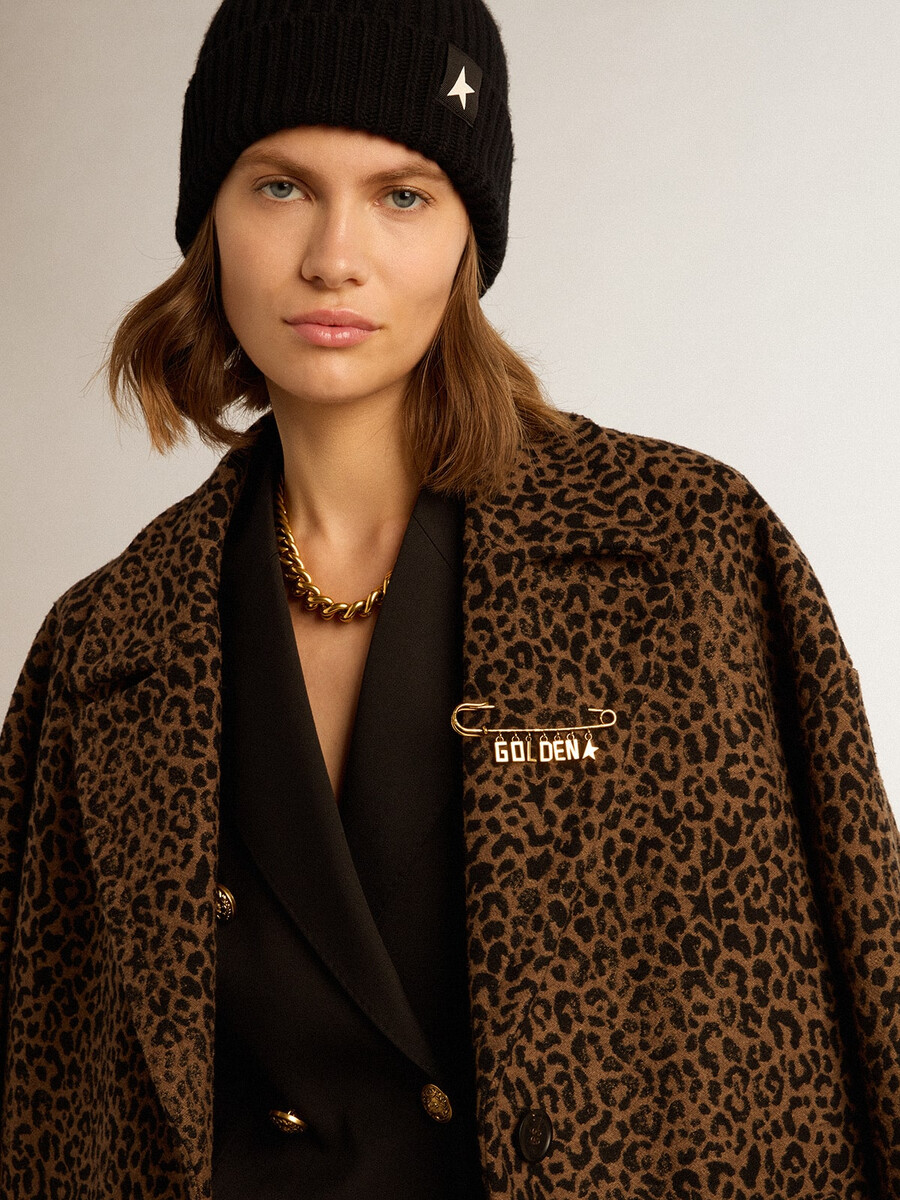 dames wollen cocoonjas golden goose