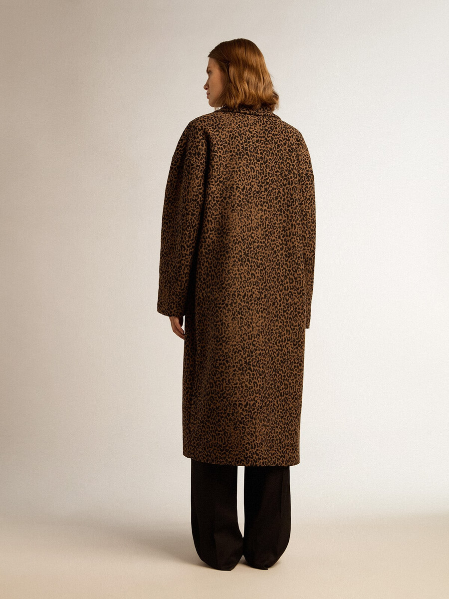 dames wollen cocoonjas golden goose