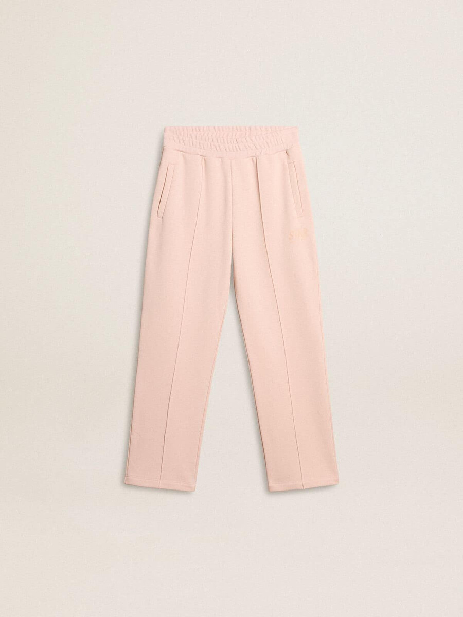 roze joggingbroek voor meisjes met print
