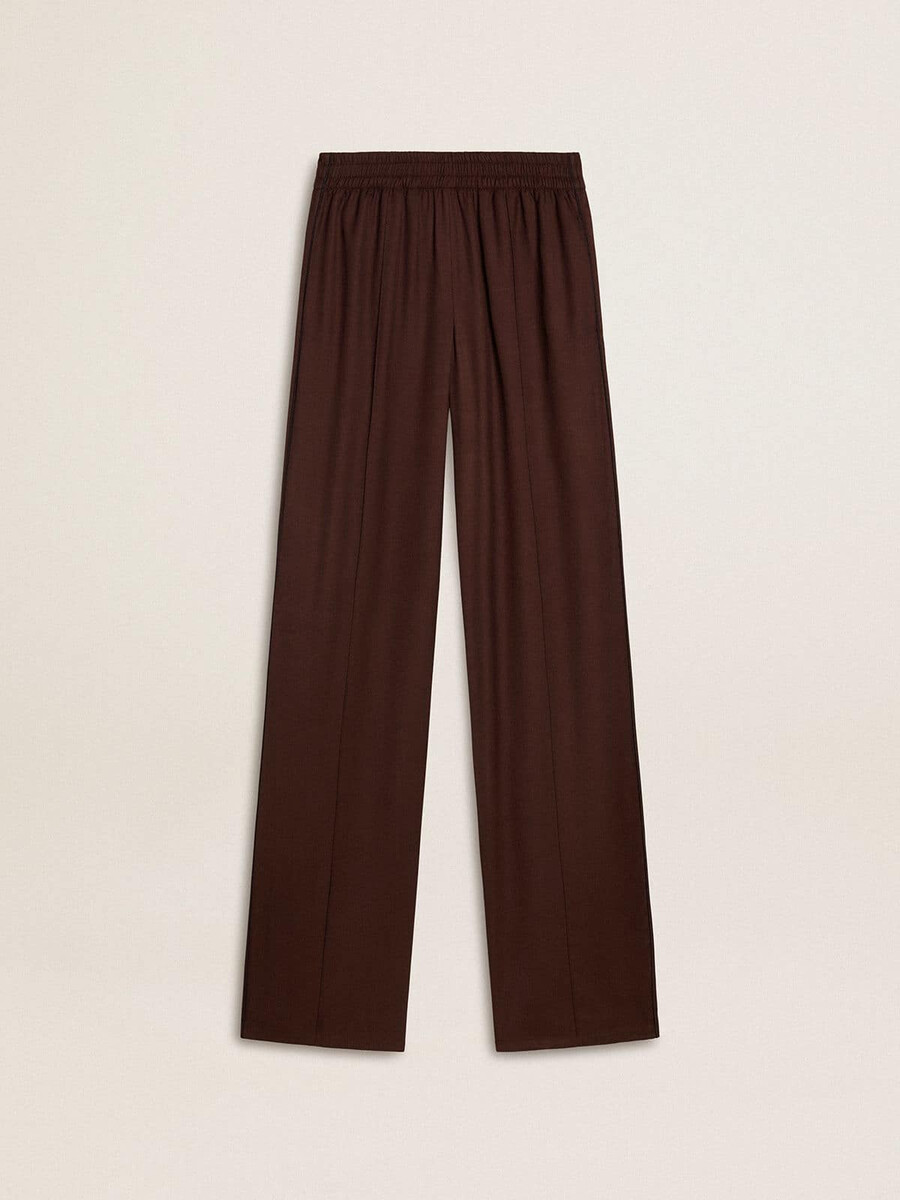 bruine joggingbroek voor dames