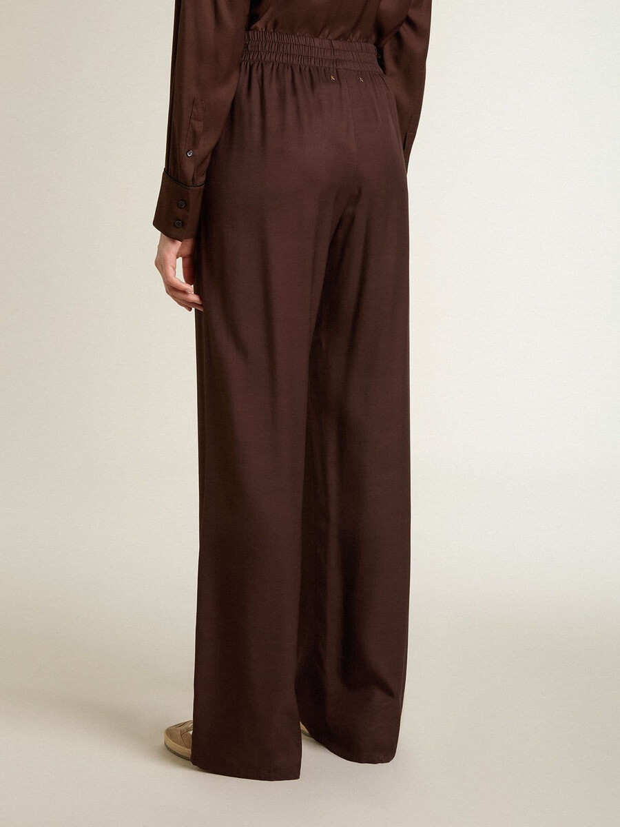 bruine joggingbroek voor dames