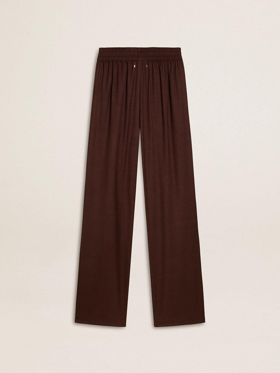 bruine joggingbroek voor dames