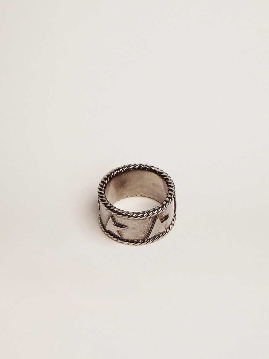 bandring in antiek zilverkleur