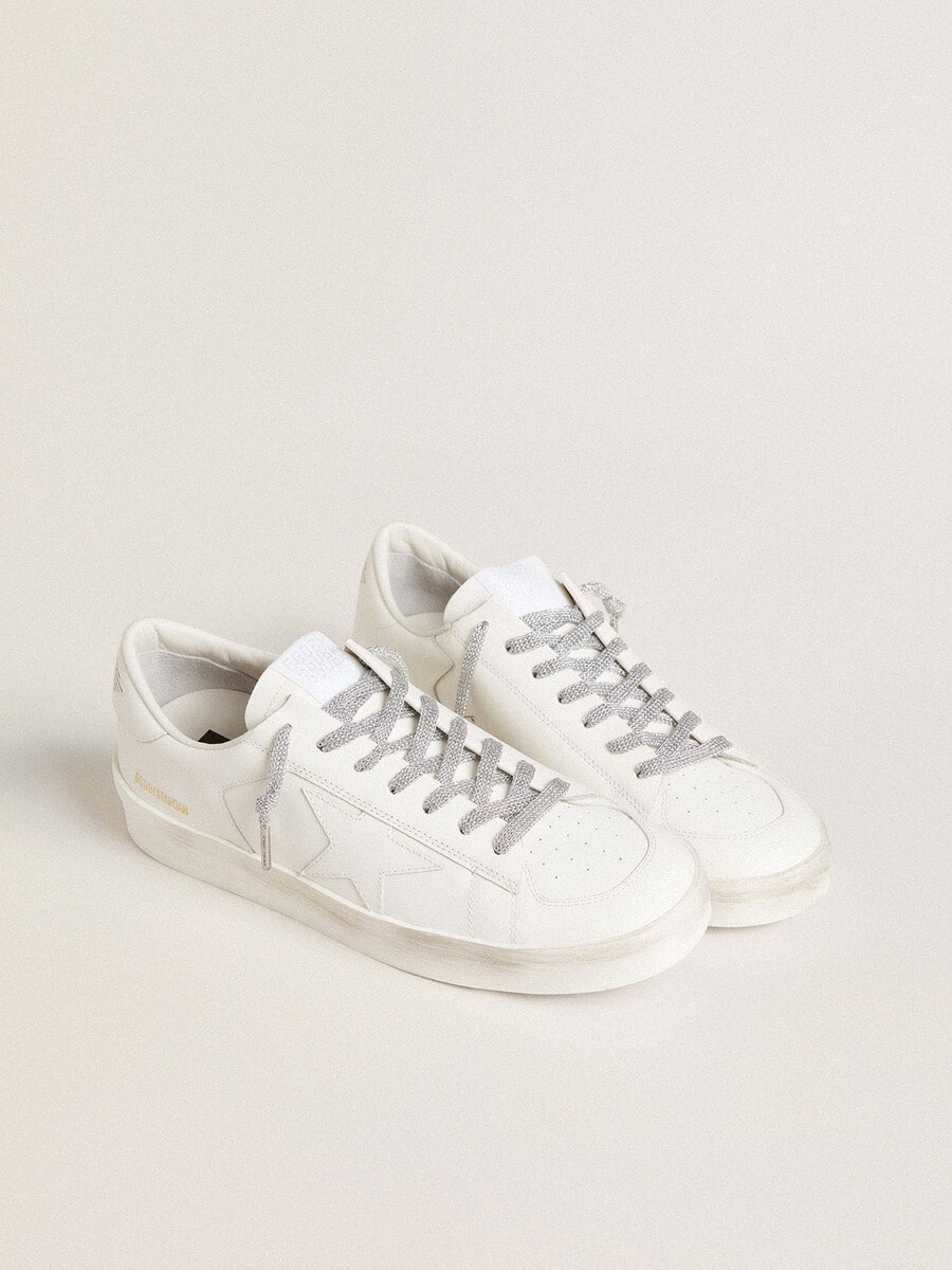 zilveren lurex veters