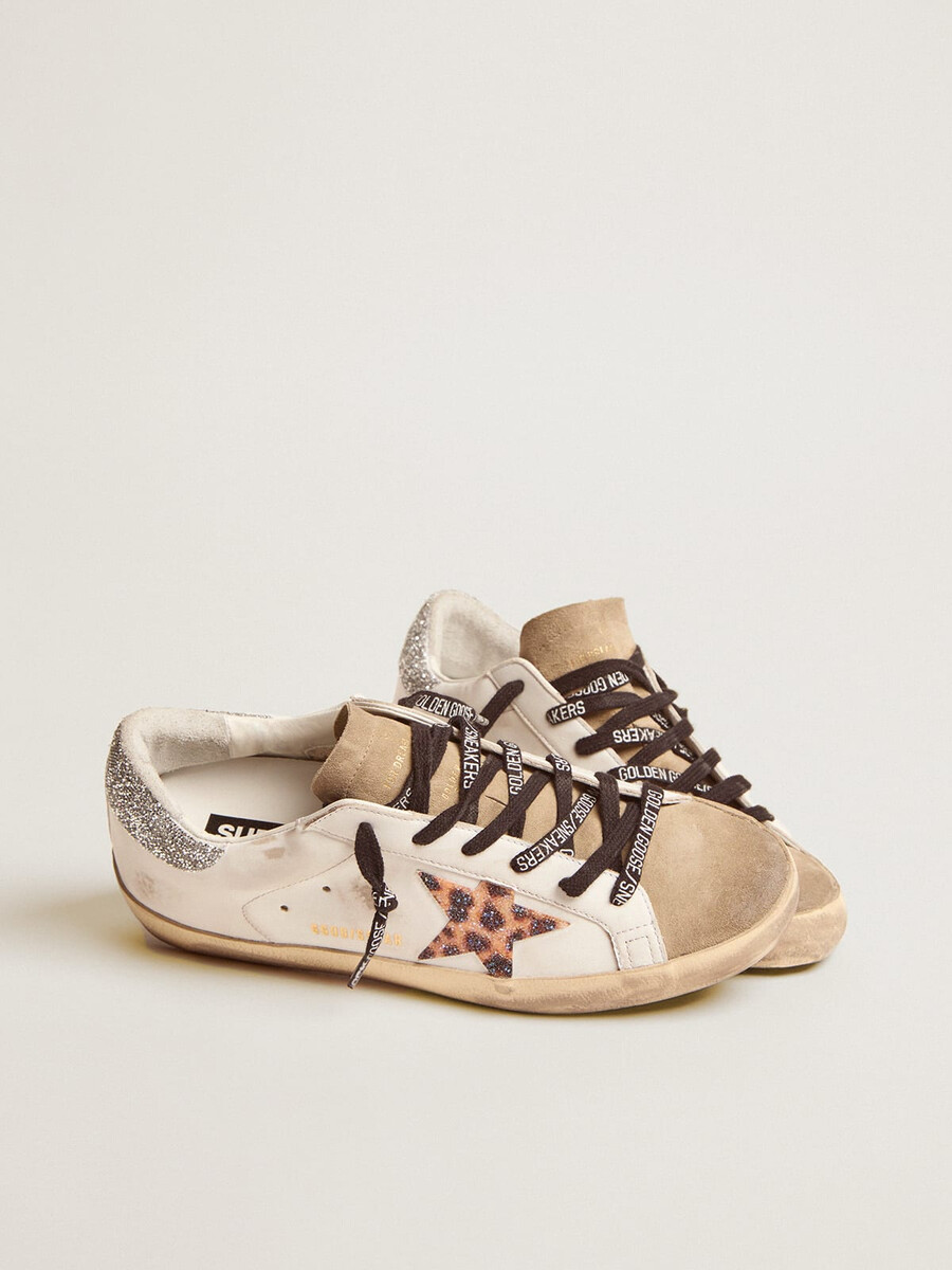 kristallen sneaker voor dames super-star ltd