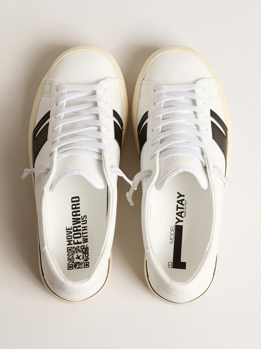 yatay model 1b witte sneakers met zwarte y